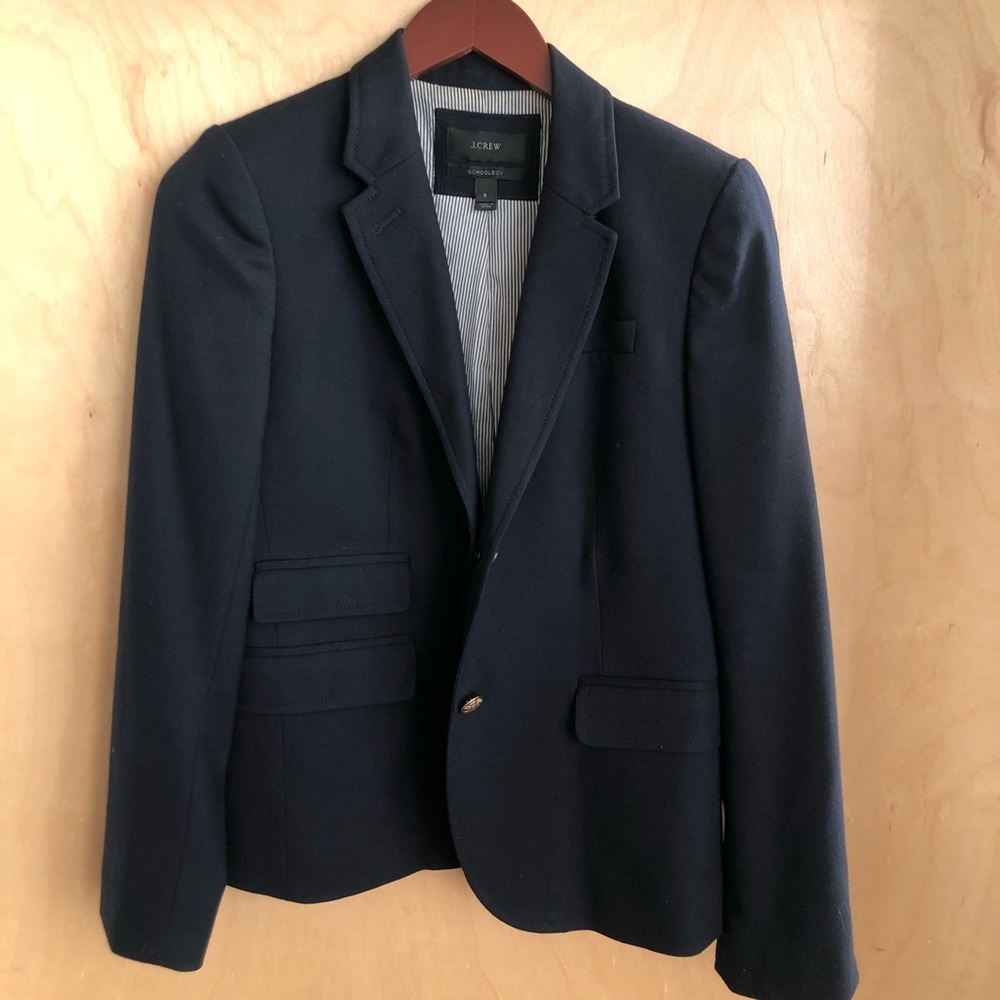 Navy school boy blazer